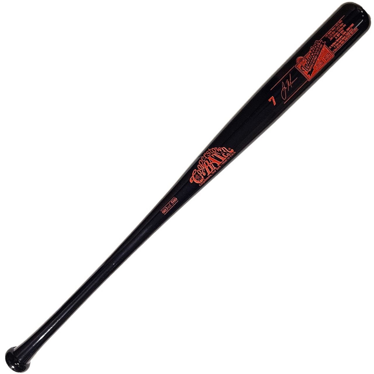 Joe Mauer Baseball Hall of Fame 2024 Induction Limited Edition Full Size  34 Career Stat Bat