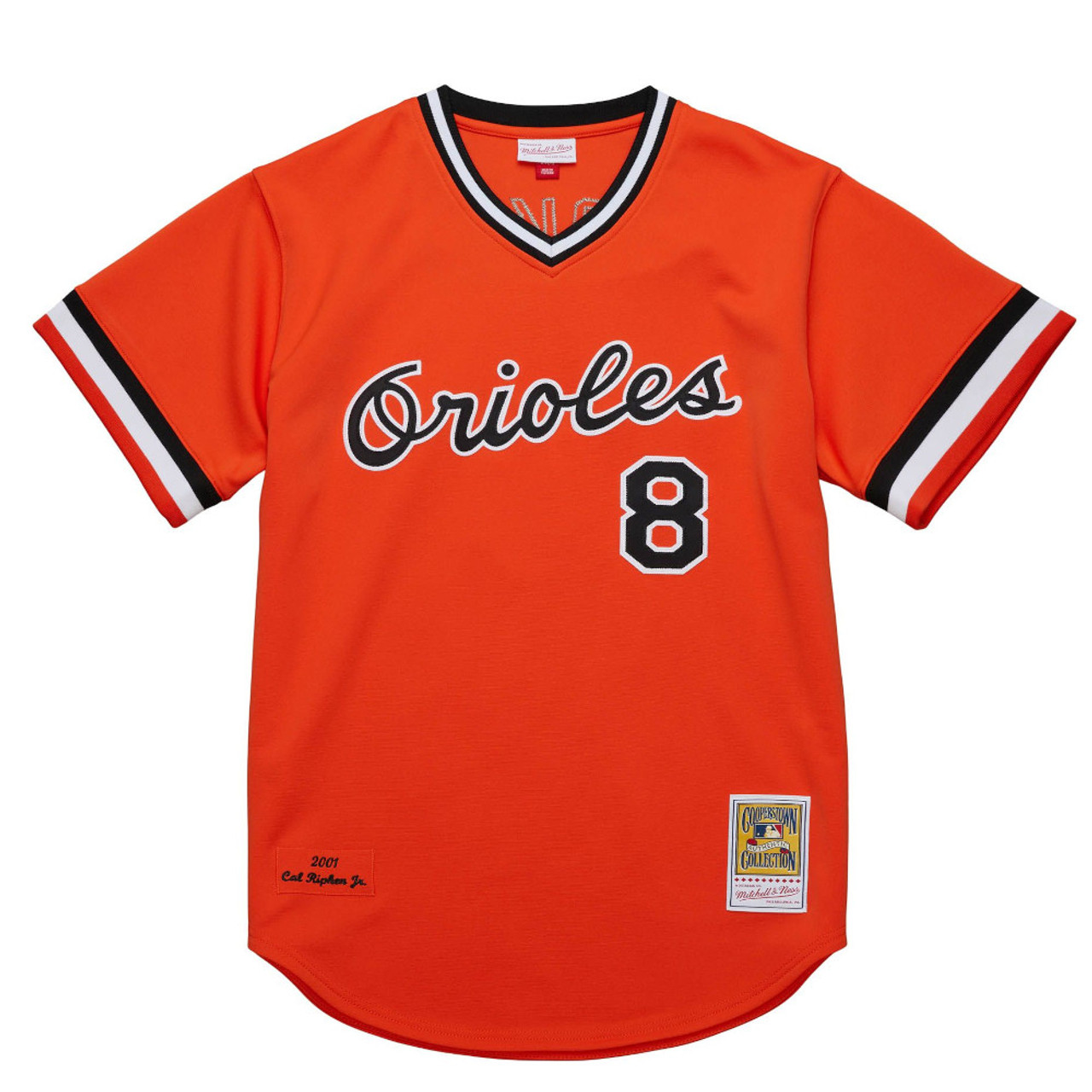 Men’s Mitchell Ness Cal Ripken Baltimore Orioles Authentic 2001 Alternate Jersey