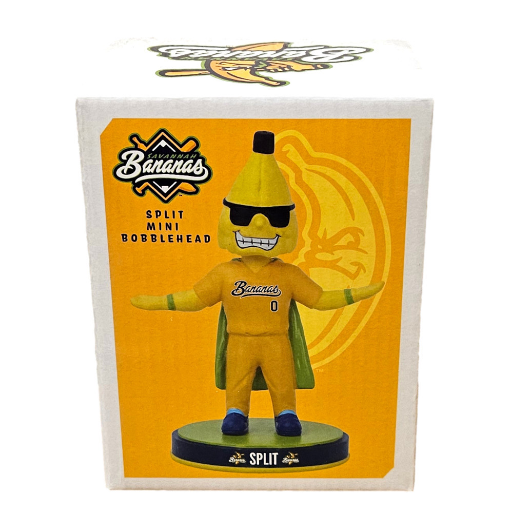 Savannah Bananas Split 4 Inch Mini Bobblehead