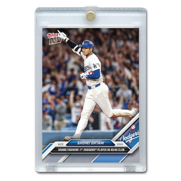 Topps Now 大谷翔平 2024年 40/40クラブ584SPPSA10 大谷翔平 2024 