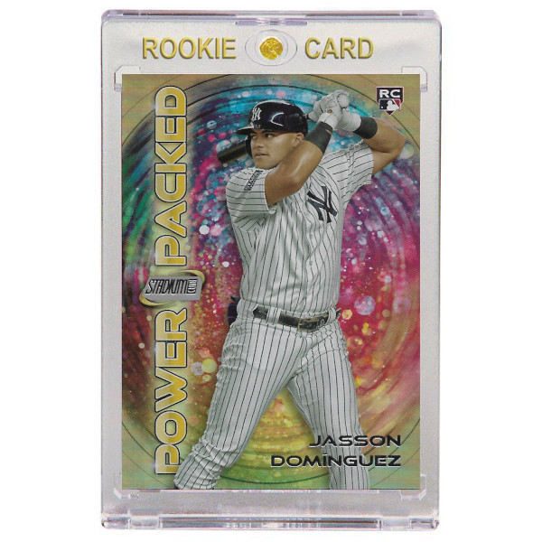 2024 Topps Tribute Jasson Dominguez RC autograph Green /99 2024 Topps Tribute Jasson Dominguez RC autograph Green /99