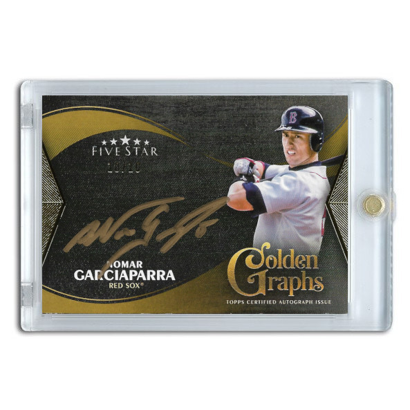 Nomar Garciaparra Autographed Card 2024 Topps Five Star Golden 