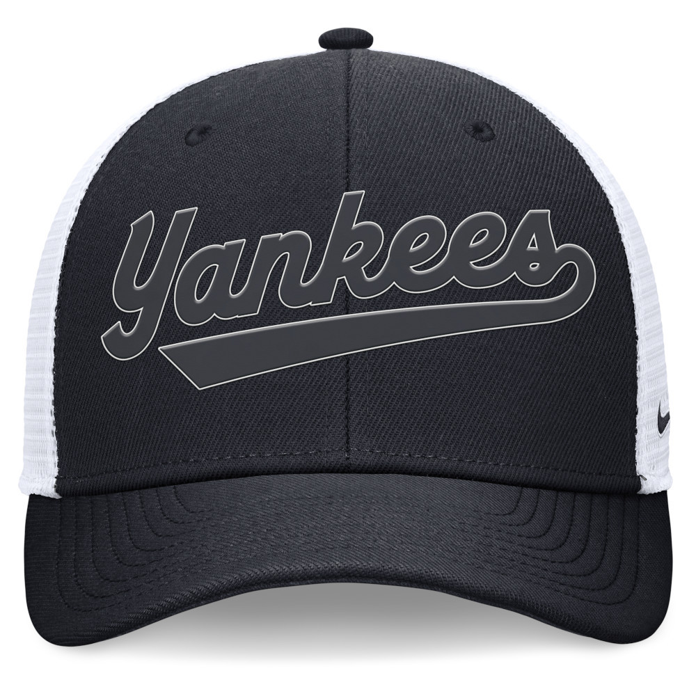 Dri Fit Nike Yankees Cap New York Yankees Dri-fit Rise Swoosh Blue