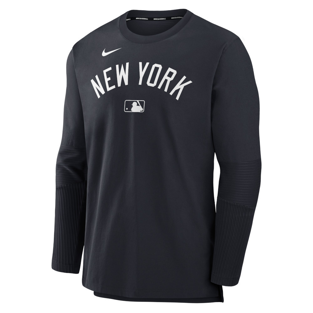 Mlb Yankees Long Sleeve Shirt Men's Nike New York Yankees Navy AC