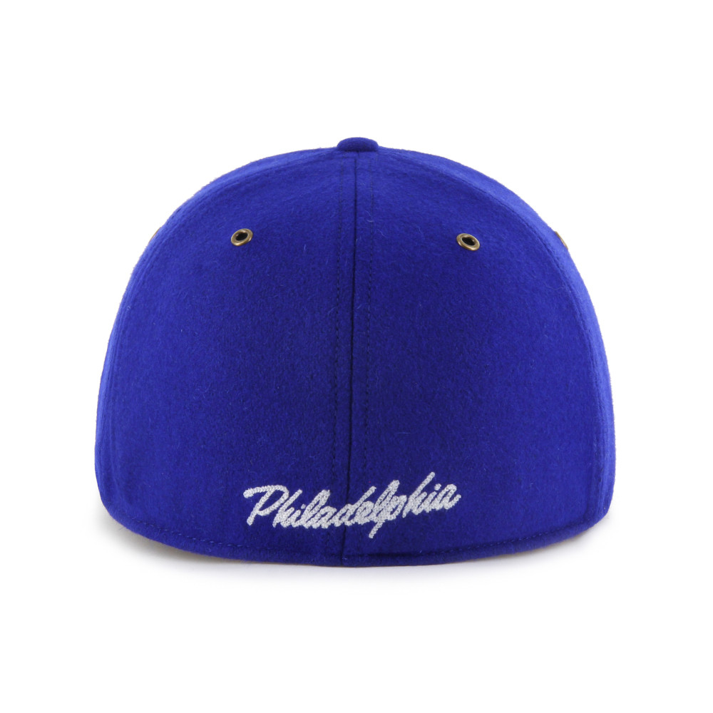 Men’s ’47 Brand Philadelphia Athletics Royal Woolward Cooperstown Franchise Fitted Cap