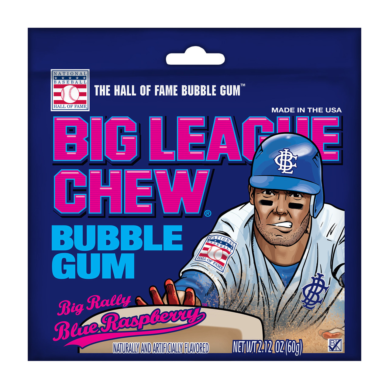 Big Rally Blue Raspberry Big League Chew Bubble Gum