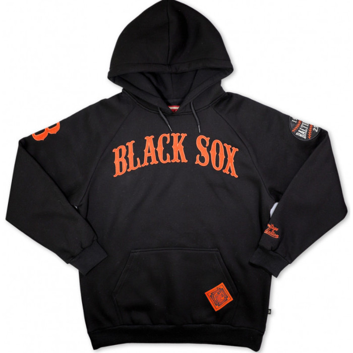 Baltimore Black Sox Negro League Heritage Black Hooded Sweatshirt