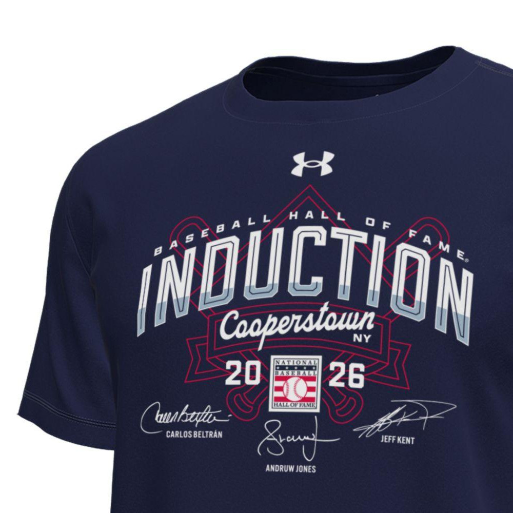 Men’s Under Armour Baseball Hall of Fame 2026 Induction Alternate Logo ...