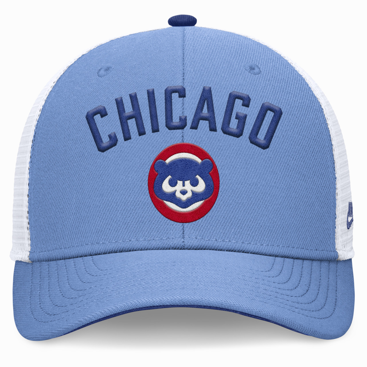 Men's Nike Chicago Cubs Cooperstown Collection Light Blue and