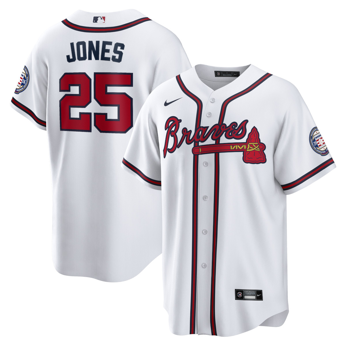 Men's Nike Andruw Jones Hall of Fame 2026 Induction Official MLB