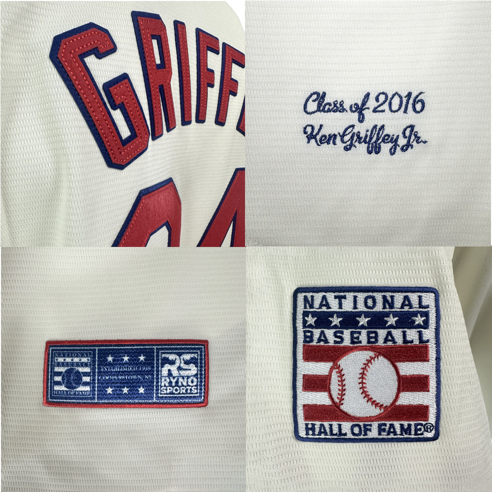 Ken Griffey Jr. Men's Baseball Hall of Fame Ivory Hall of Famer