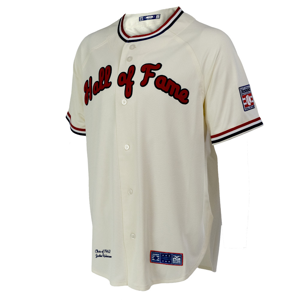 Jackie Robinson Men's Baseball Hall of Fame Ivory Hall of Famer