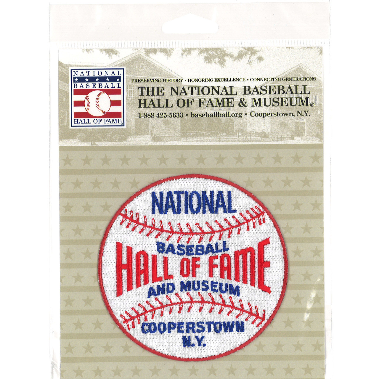 Baseball Hall of Fame Alternate Logo Circle Patch