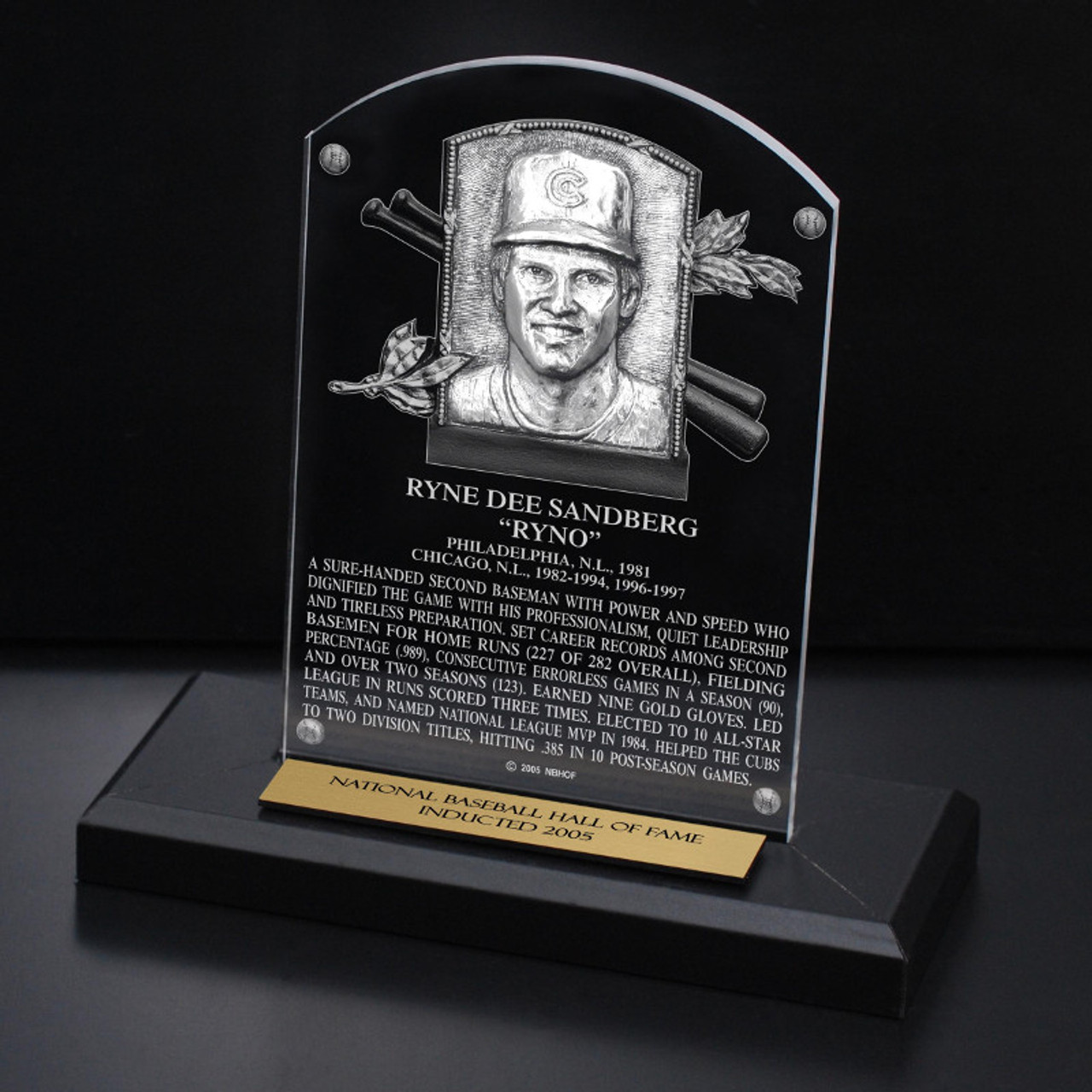 Sandberg, Ryne  Baseball Hall of Fame