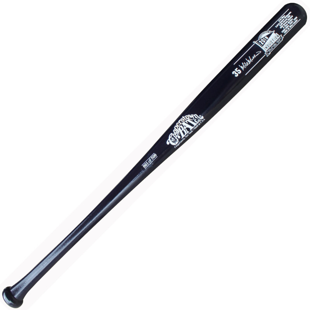 Will Clark Signed Giants Jersey Retirement Black Maple Bat - Big