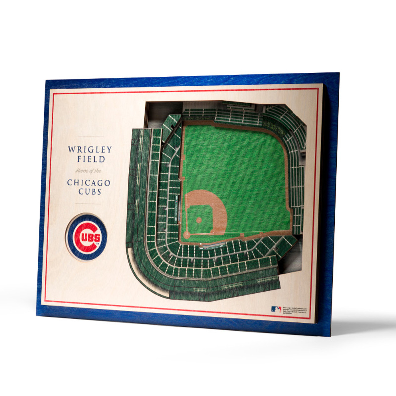 Vintage Wrigley Field 8x10 Photo Chicago Cubs Stadium