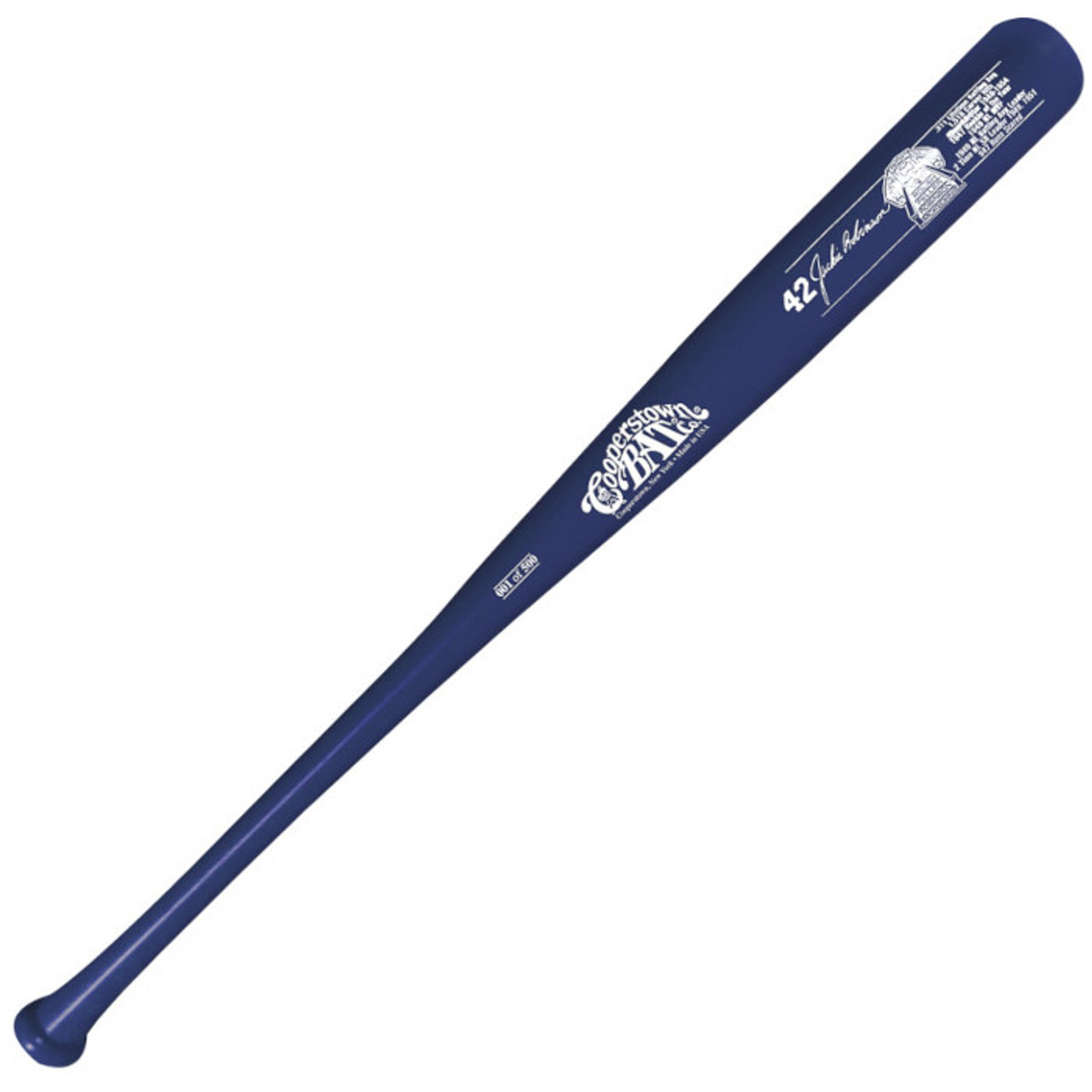 Jackie Robinson Baseball Hall of Fame 1962 Induction Limited Edition Full  Size 34 Career Stat Bat