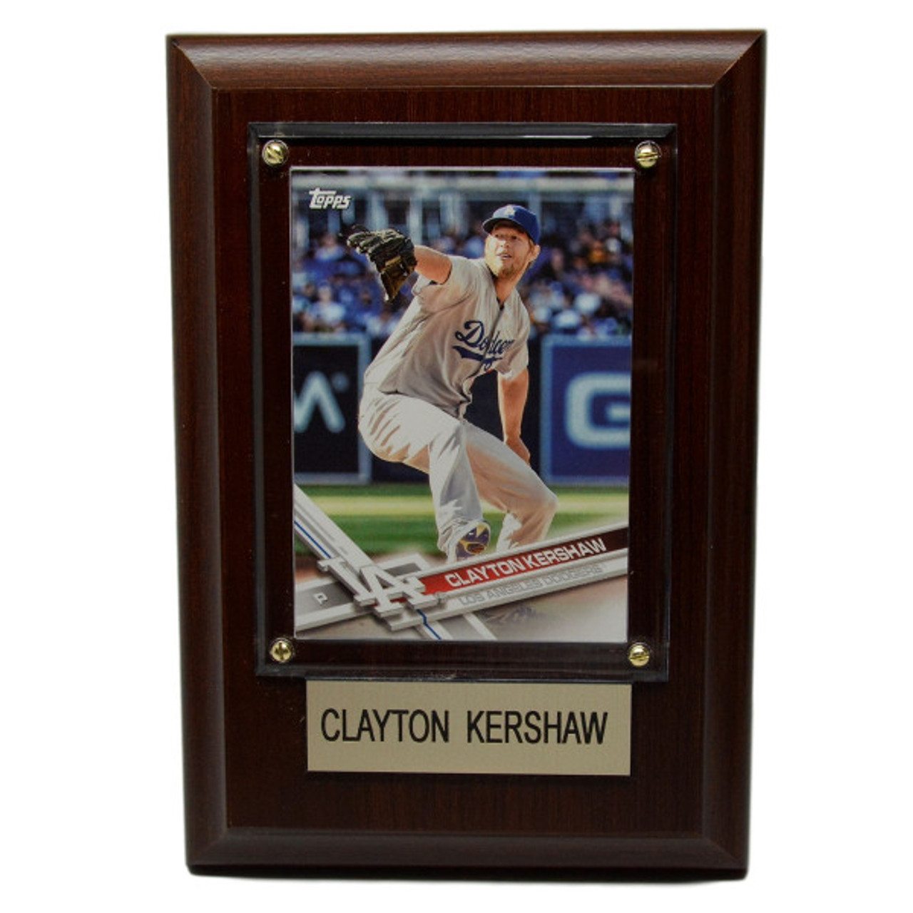 Clayton Kershaw Los Angeles Dodgers 12x15 Player Plaque 