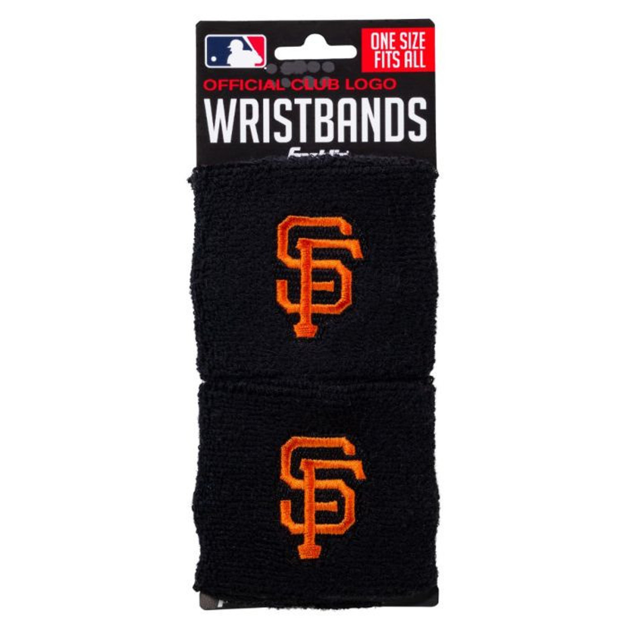 Franklin Sports San Francisco Giants Pair of 2.5 Wristbands