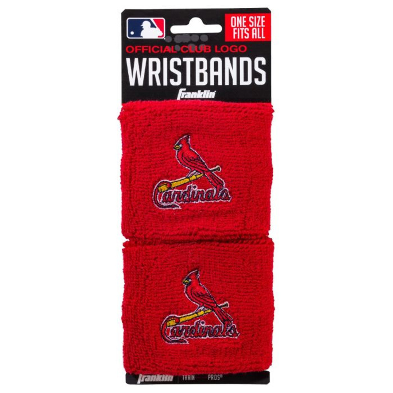 Dick's Sporting Goods Franklin St. Louis Cardinals Red 2.5” Wristbands