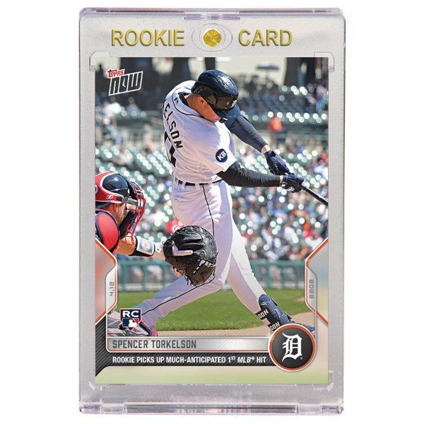 Spencer Torkelson Detroit Tigers 2022 Topps Now 38 Rookie Card