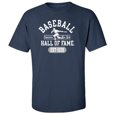 Men's Baseball Hall of Fame Navy State Champ T-Shirt