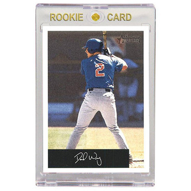 David Wright New York Mets 2002 Bowman Heritage (black box) # 18 Rookie Card