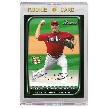 Max Scherzer Arizona Diamondbacks 2008 Bowman Draft # BDP33 Rookie Card