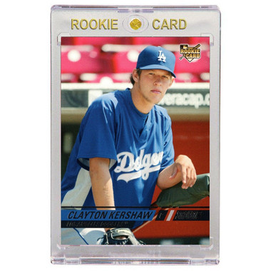 Clayton Kershaw Los Angeles Dodgers 2008 Stadium Club # 107 Rookie Card