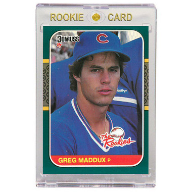 Greg Maddux Chicago Cubs 1987 Donruss The Rookies # 52 Rookie Card