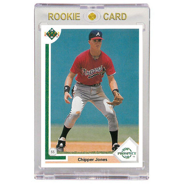 Chipper Jones Atlanta Braves 1991 Upper Deck # 55 Rookie Card