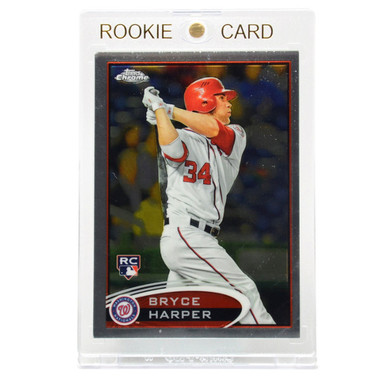Bryce Harper Washington Nationals 2012 Topps Chrome # 196 Rookie Card