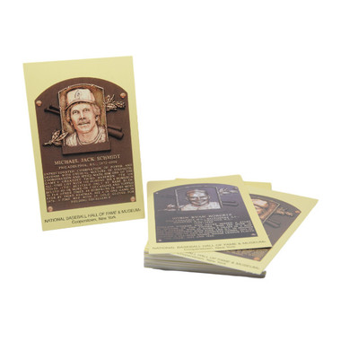Philadelphia Phillies Baseball Hall of Fame Plaque Postcard Team Set (42)