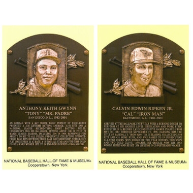 Boston Red Sox Baseball Hall of Fame Plaque Postcard Team Set (45)