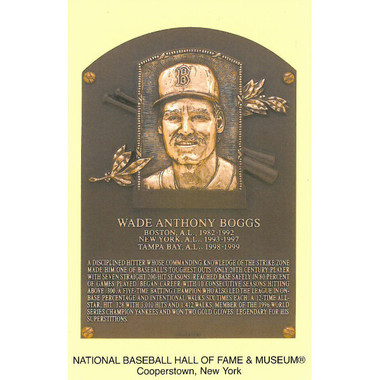 Boggs, Wade  Baseball Hall of Fame