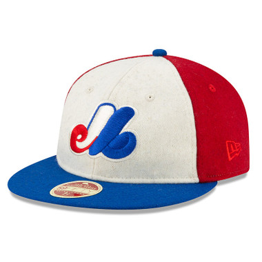 Men’s New Era Heritage Series Authentic 1969 Montreal Expos Retro-Crown 59FIFTY Cap