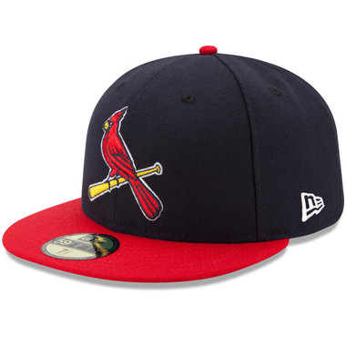 Men's St. Louis Cardinals New Era Red Patch Pride 59FIFTY Fitted Hat