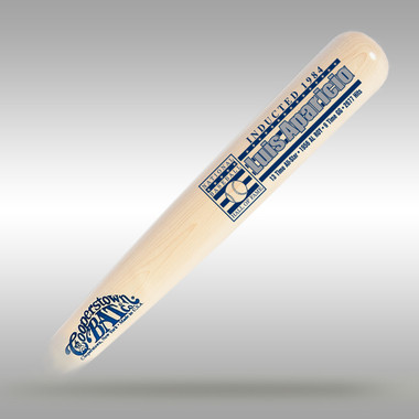 Luis Aparicio Baseball Hall of Fame Silver Player Series Full Size Bat