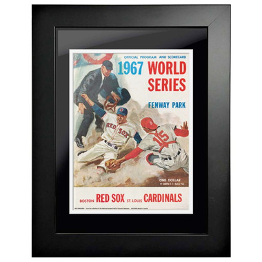 1967 World Series Program Cover 18 x 14 Framed Print #1