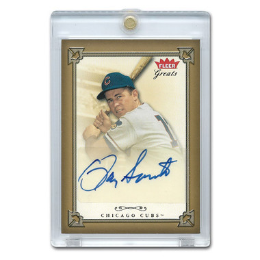 Ron Santo Autographed Card 2004 Fleer Greats of the Game