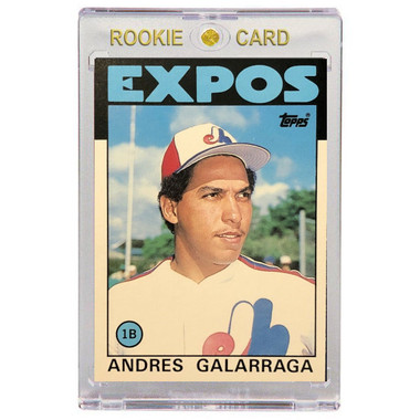 Andres Galarraga Montreal Expos 1986 Topps Traded # 40T Rookie Card