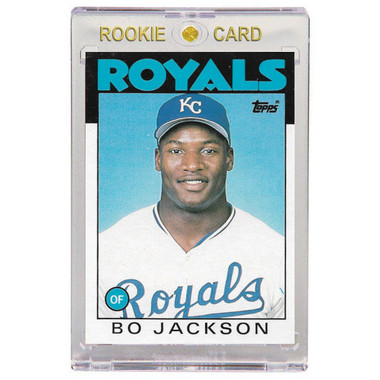 Bo Jackson Kansas City Royals 1986 Topps Traded # 50T Rookie Card