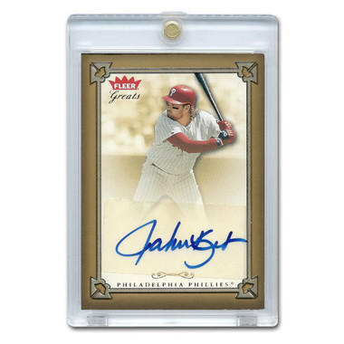 John Kruk Autographed Card 2004 Fleer Greats of the Game