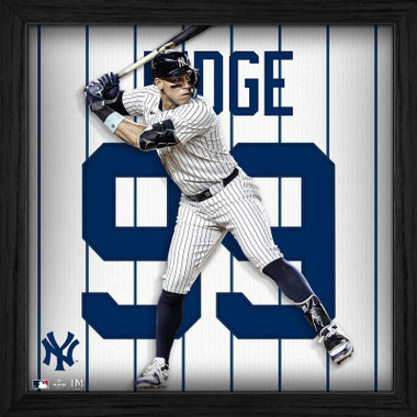 Highland Mint Aaron Judge New York Yankees 13 x 13 Impact Jersey Framed Print