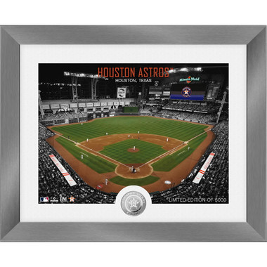 Highland Mint Houston Astros Art Deco Stadiums Silver Coin 13 x 16 Photo Mint