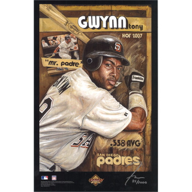 Tony Gwynn San Diego Padres 11 x 17 Limited Edition Lithograph