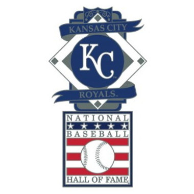 Kansas City Royals Baseball Hall of Fame Logo Exclusive Collector's Pin