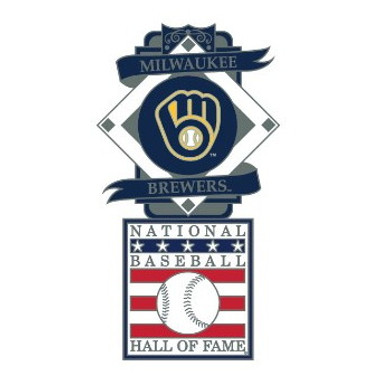 Milwaukee Brewers Baseball Hall of Fame Logo Exclusive Collector's Pin