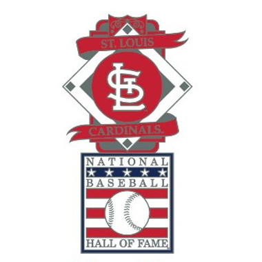 St. Louis Cardinals Baseball Hall of Fame Logo Exclusive Collector's Pin
