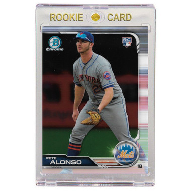 Pete Alonso New York Mets 2019 Bowman Chrome # 48 Rookie Card